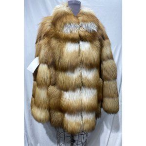 golden red fox natural jacket/vest zipoff sleeves (116003)